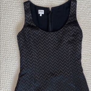 Armani Collezioni Herringbone Dress